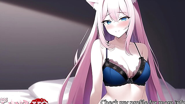 Catgirl hentai joi, hentai audio, fox girl hentai, vibrator joi, big tits catgirl