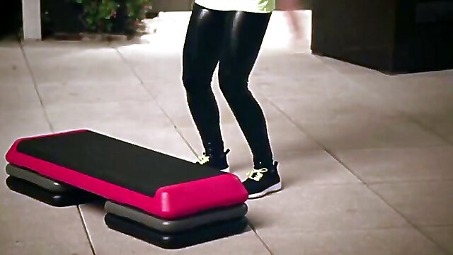 Wetlook leggings sex, aerobic, step porn tube, leggings sex, it step