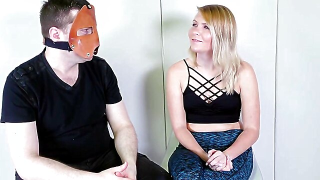 Hardcore lezdom, threesome hardcore blowjobs, mistress and master threesome, blondes anal threesome, mistress master bdsm