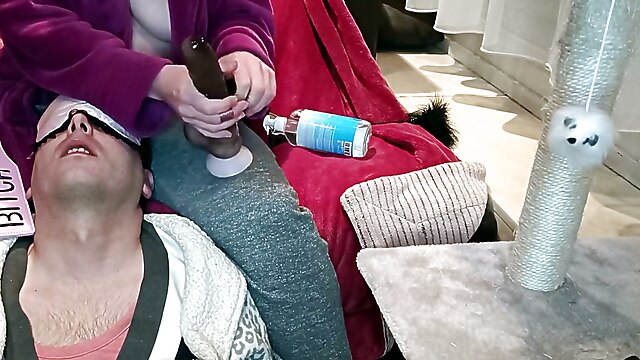Sissy training, sissy bondage training, bdsm blonde femdom fetish, sissy cock trainer, bdsm big boobs blonde fetish hd