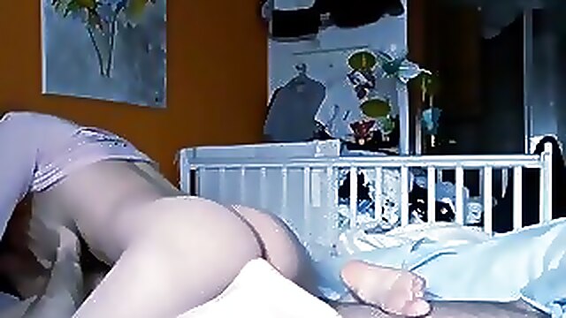 Nyebegynner, rund røv, bunden, amatør, giant tits