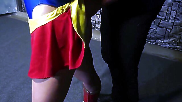 三寸夢莉巫女cosplay, sg videos, tattoo heels, tattooed stockings, cosplay stockings